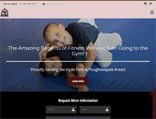 Tablet Screenshot of nationalmartialartsandfitness.com